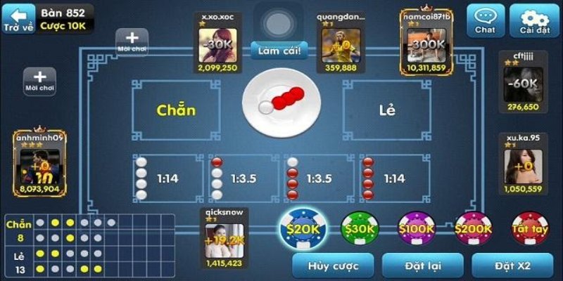 Giao diện game trực tuyến dễ sử dụng